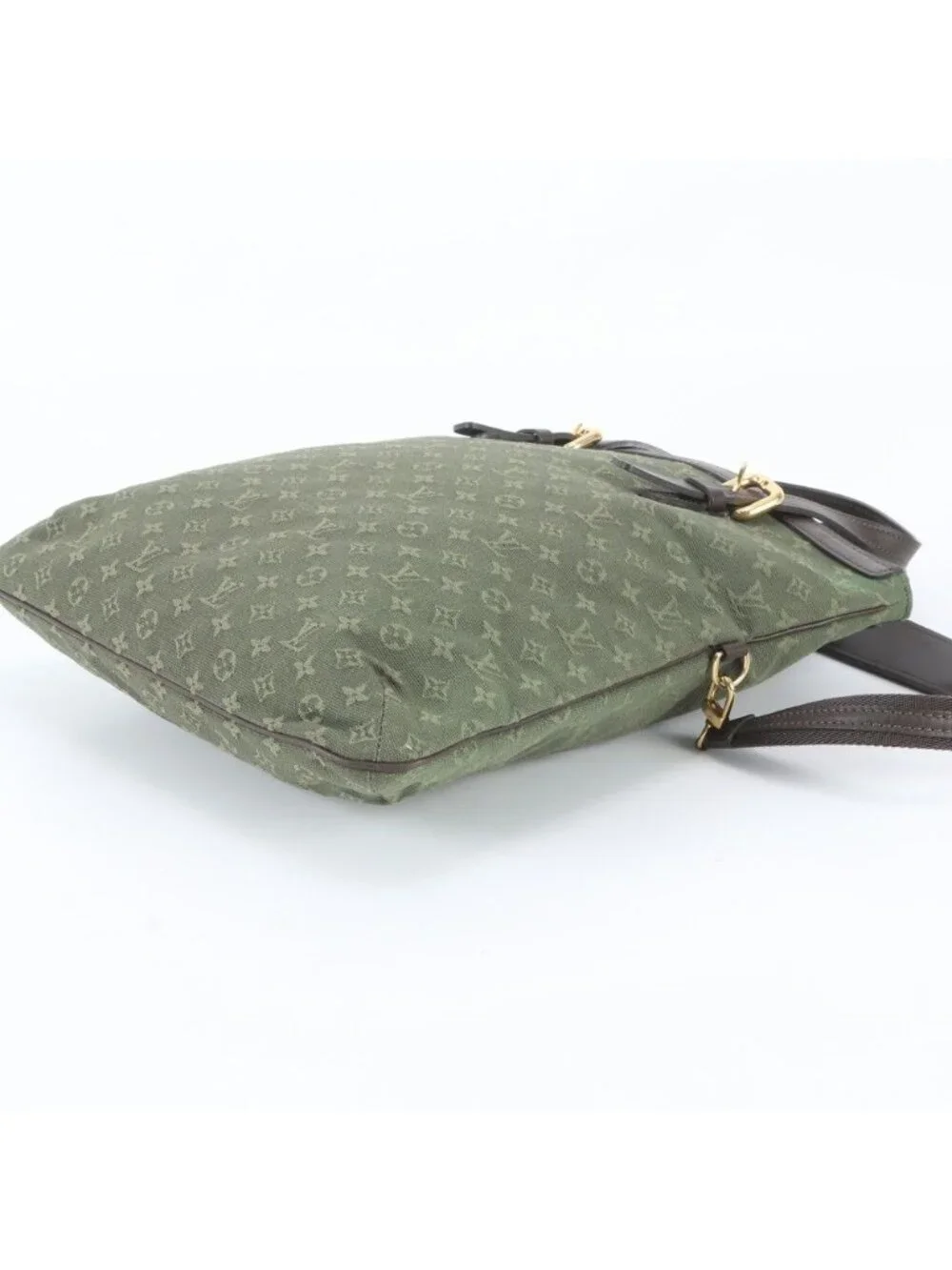 Louis Vuitton Monogram Mini Francois Khaki 2-Way Shoulder Bag Tote